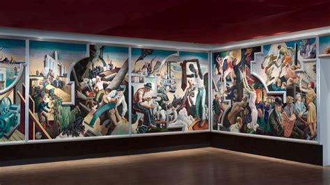 Thomas Hart Bentons ‘america Today Mural At The Met The New York Times