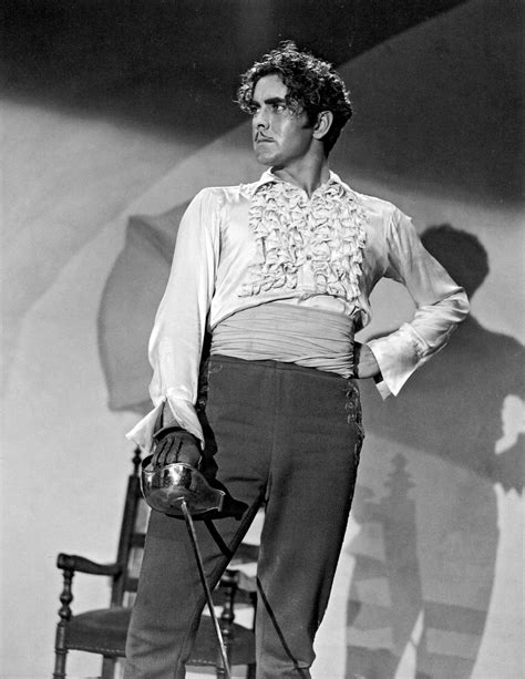 tyrone power in a publicity photo for the mark of zorro 1940 old hollywood movies movie