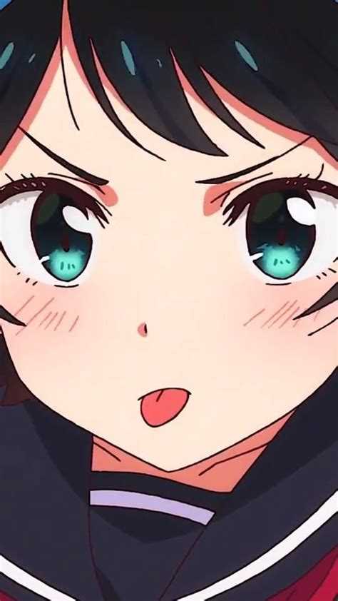 Anime Waifu Edit Icons Video Ilustrasi Karakter Gambar Animasi