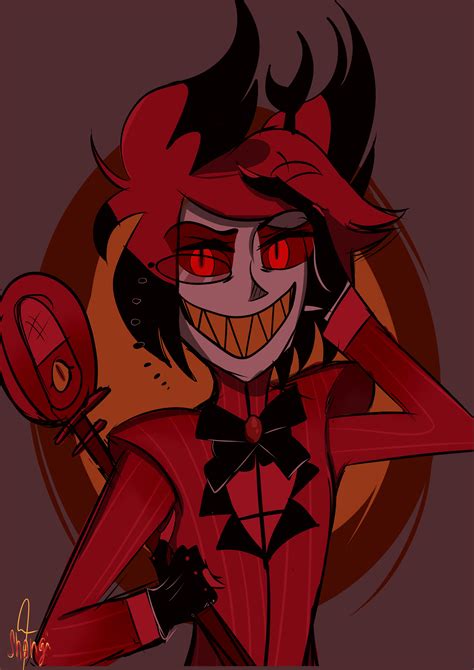 Fanart Alastor Art By Me Rhazbinhotel