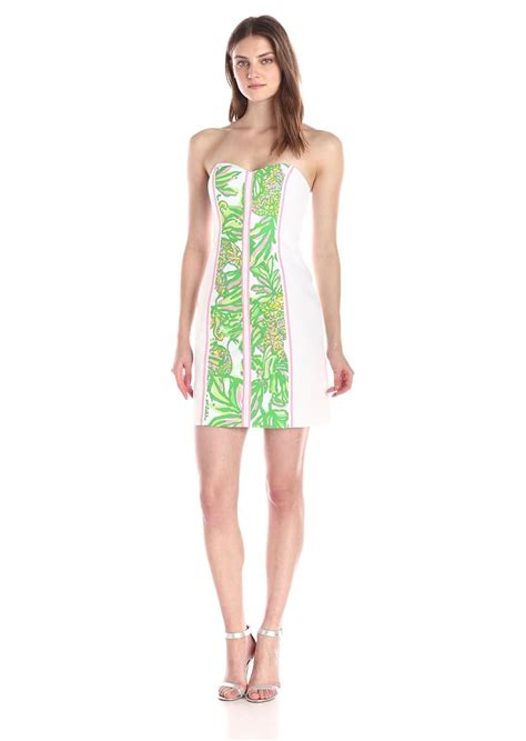 Lilly Pulitzer Lilly Pulitzer Womens Angela Strapless Dress Dresses