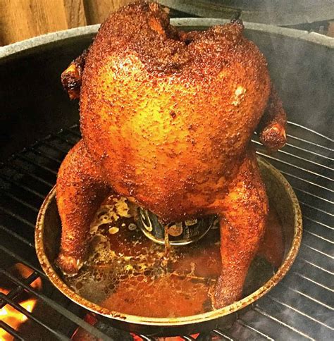 Maybe you would like to learn more about one of these? Easy Grilled Beer Can Chicken - Big Green Egg ...
