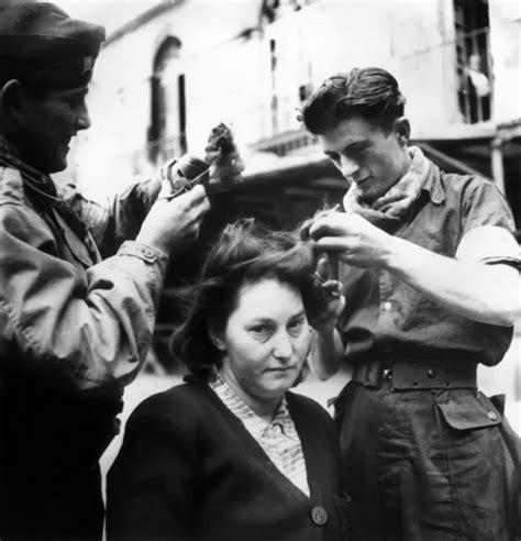 How French Women Were Punished In France For Collaborating With Nazis
