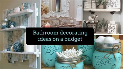 Diy Bathroom Decorating Ideas On A Budget 🛀 Home Decor