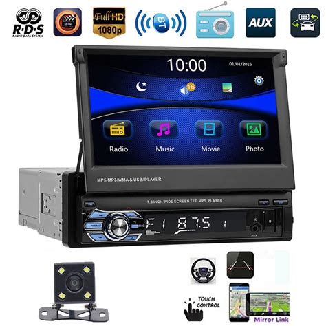 7 Inch Touchscreen Bluetooth Car Audio Video Multimedia Mp5 Player With