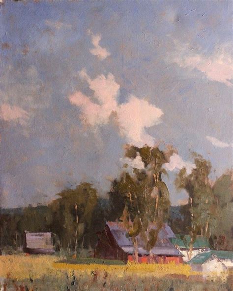 Late Afternoon 30x24 Roger Dale Brown Farm Paintings Paintings I Love