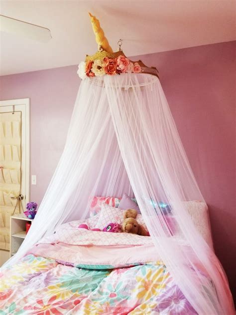 Bed Canopy From Bed Bath And Beyond Unicorn Crown Crafted As Addition