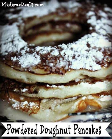 Powdered Doughnut Pancakes Recipe Real Advice Gal
