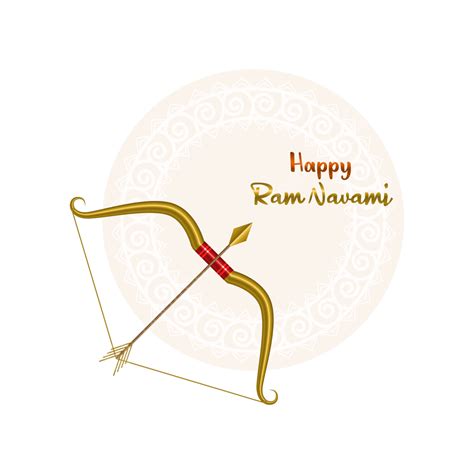 Ram Navami Vector Hd Png Images Happy Ram Navami Greeting Design With