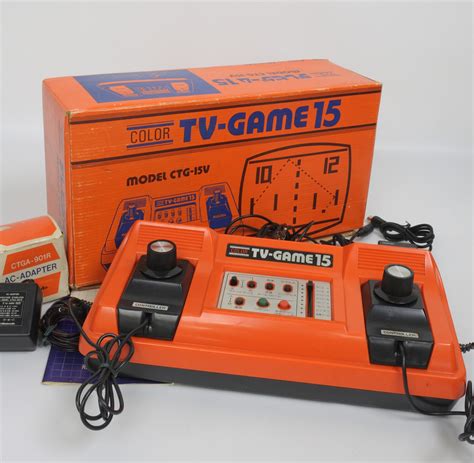 Nintendo Color Tv Game 15 Console System Boxed Ref 3401243 Ctg15v