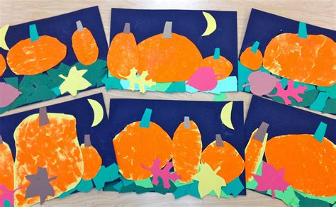 If at first you don't succeed: Art with Mr. Giannetto: Kindergarten Pumpkins