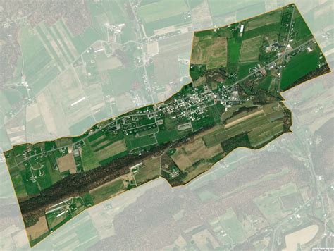Map of Richfield CDP, Pennsylvania