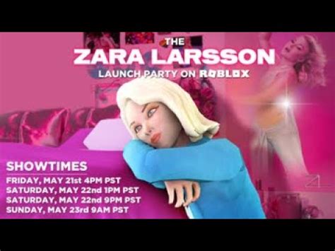 Roblox Zara Larsson Concert Live Youtube