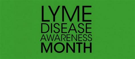National Lyme Disease Awareness Month