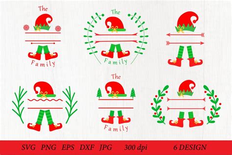 Elf Monogram SVG Monogram Christmas Elf SVG 1679013