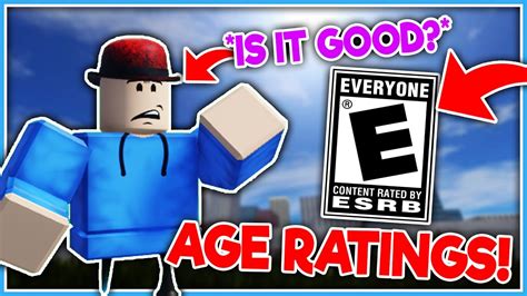 This New Roblox Update Adds Age Ratings For Games Is This Good