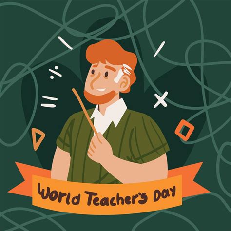 World Teachers Day 11143447 Vector Art At Vecteezy