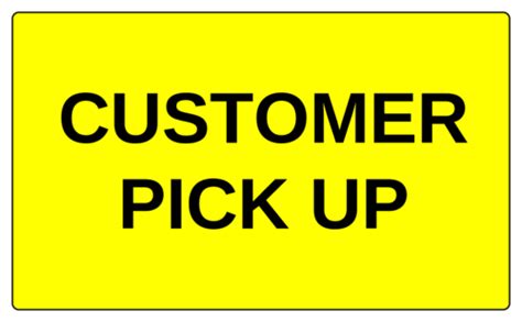The customers can visit the company's website to place an order, check the price of the package, track. Customer Pick Up Label - Label Templates - OL6675 ...