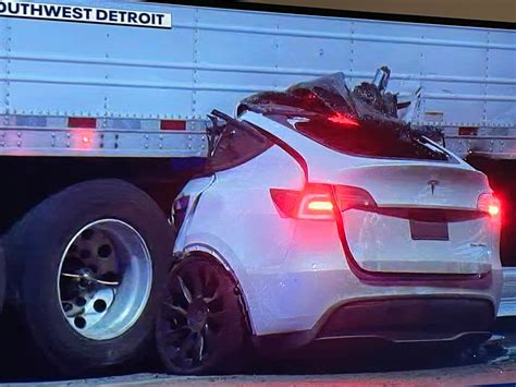 Nhtsa Announces Investigation After Tesla Model Y Crashes Into Semi