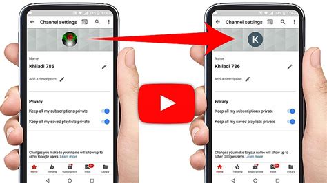 How To Remove Youtube Profile Picture In Mobile Updated Youtube