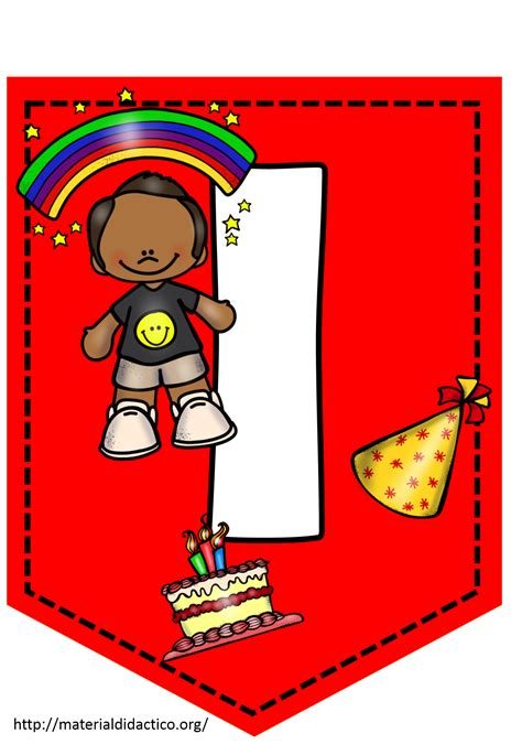 Fantásticos banderines para formar FELIZ DIA DEL NIÑO | Material
