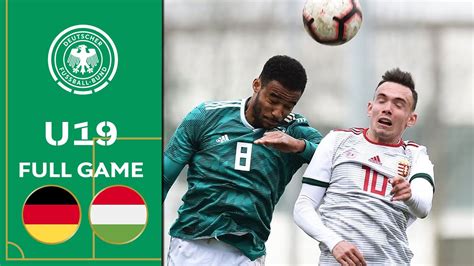 Then after hungary had taken the lead a second time, germany got the point they needed with just six minutes remaining. Germany vs. Hungary 3-0 | Full Game | U19 Euro Qualifiers ...