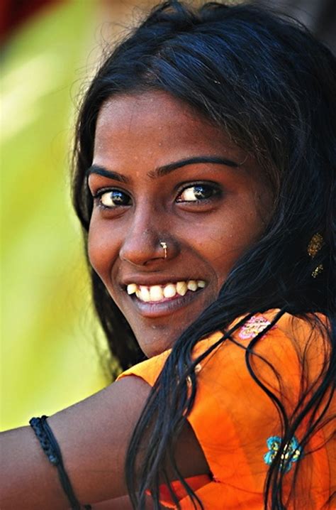 Shes So Pretty Young Indian Woman Portrait Beautiful Smile Beauty