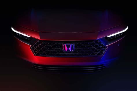 New 2023 Honda Accord Images Tease Redesigned Sedan