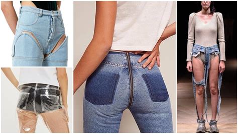 Six Absolutely Crazy Denim Trends We Saw In Fashion And Trends