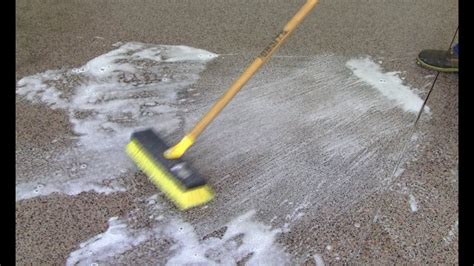 Epoxy coatings, tools, aggregates and more! How to Clean a Garage Floor - YouTube