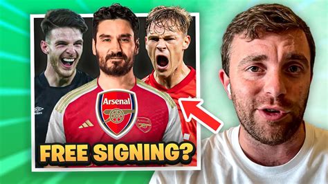 Arsenals Free Transfer For Ilkay Gundogan Declan Rice Offer Update