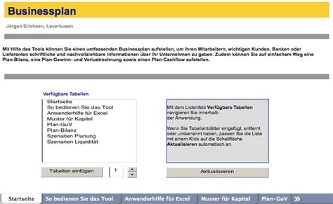 Der businessplan stellt ihr vorhaben klar, umfassend und leicht verständlich dar. Finanzplan & Businessplan mit Excel erstellen - kostenlos