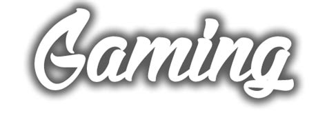 Gaming Logo Transparent Background