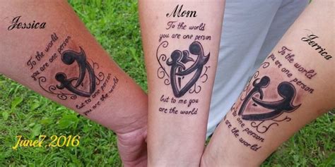40 Mother Daughter Tattoo Ideas To Show Your Lovely Bonding Tattoos