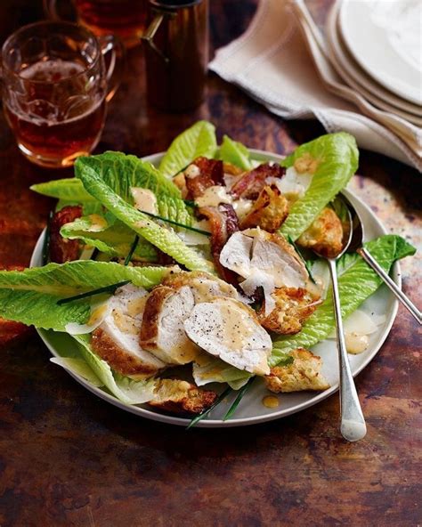 Proper Chicken Caesar Salad Recipe Delicious Magazine