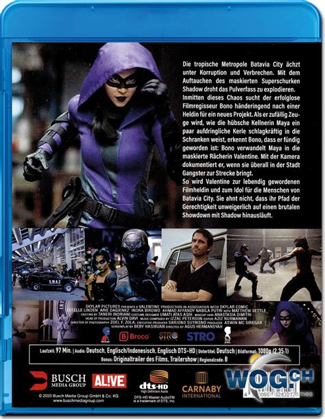Robbery, violence, and a variety of increasingly rampant criminality. Valentine: The Dark Avenger Blu-ray [Blu-ray Filme ...