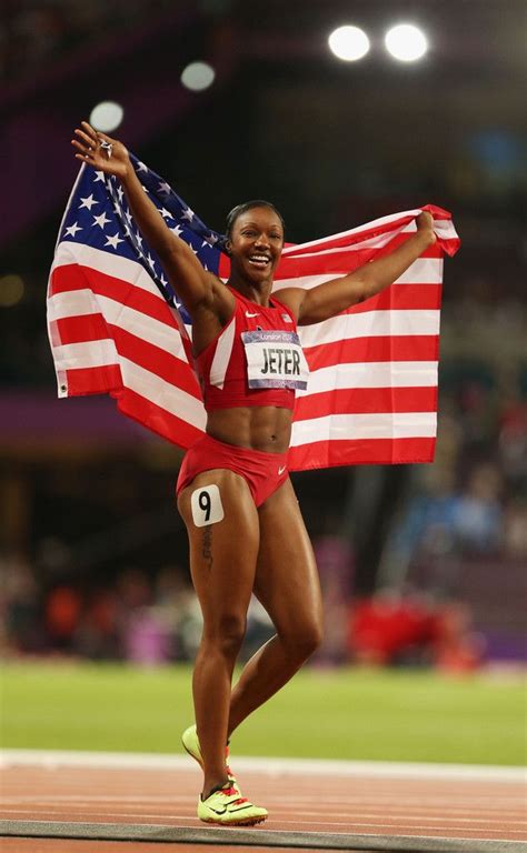 Girls With Muscle Carmelita Jeter Track And Field Olympics