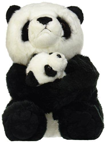Aurora World Miyoni Panda Bear With Cub Plush 15 Panda Things