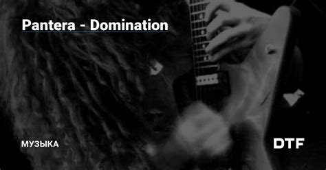 Pantera Domination — Музыка на Dtf
