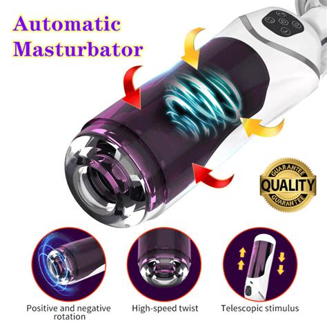 Sex Toy Men Masturbator Automatic Telescopic Masturbation Cup Handsfree Stroker Ebay