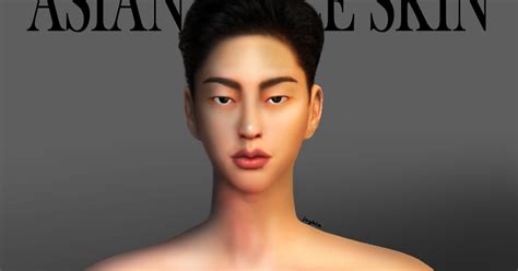 Sims4 Asian Male Skin 심즈4 남자스킨