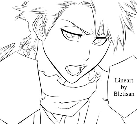 Anime Bleach Coloring Pages - Coloring Home