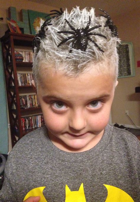 For boys, enjoy the best collection and pictures gallery of crazy hair day ideas for boys, it can inspire you to have better haircut and hairstyles including new gorgeous blowouts, buns, braids, curls, ponytails, hair color, hair dye. Crazy hair day for red ribbon week! | Wacky hair, Wacky ...