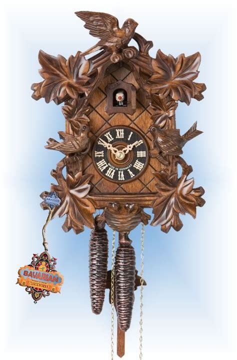 Six Leaf Bird 11 Cuckoo Clock Cuckoo Clock Clock Antique Wall Clocks