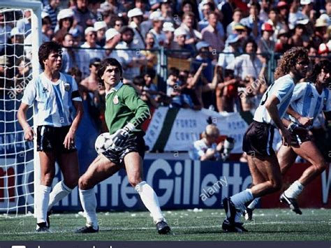 Daniel Passarella Ubaldo Fillol Alberto Tarantini Selección Argentina 1982 Argentina World Cup