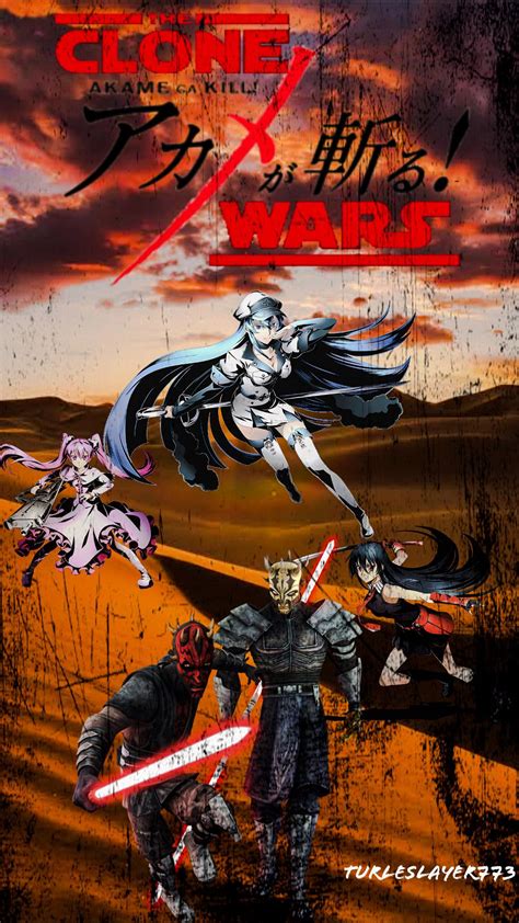 The Cover For My Star Wars The Clone Wars X Akame Ga Kill Crossover