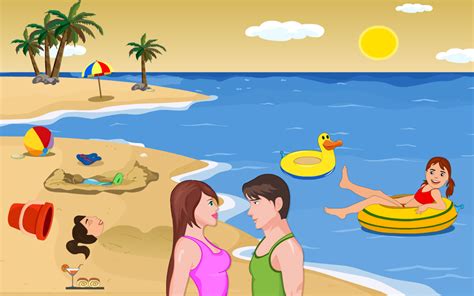 Beach Kiss Kissbrappstore For Android