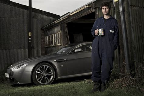 Guy Martin And His Aston Martin V12 Vantage Evo