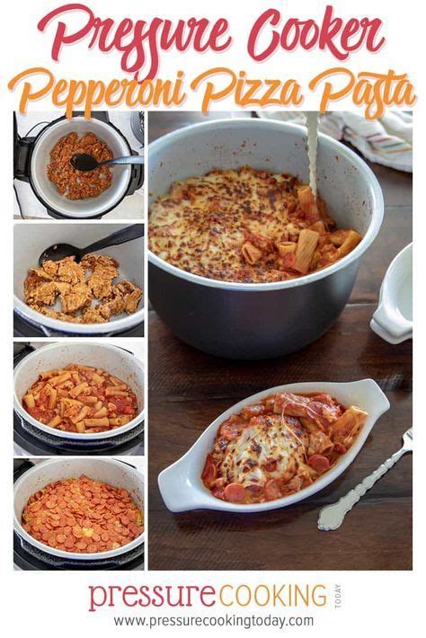 Even on low it would be boiling the food. Ninja Foodi Pressure Cooker Pepperoni Pizza Pasta | Recipe ...