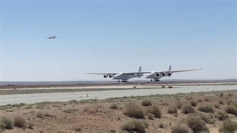 stratolaunch on twitter mission complete roc is back on the ground as of 10 41 a m pt